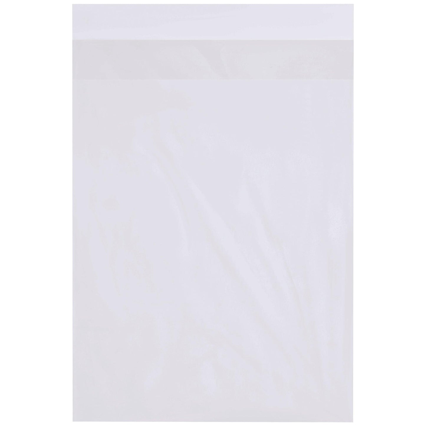 18 x 24" - 2 Mil Flap Lock Poly Bags - PBFL182402