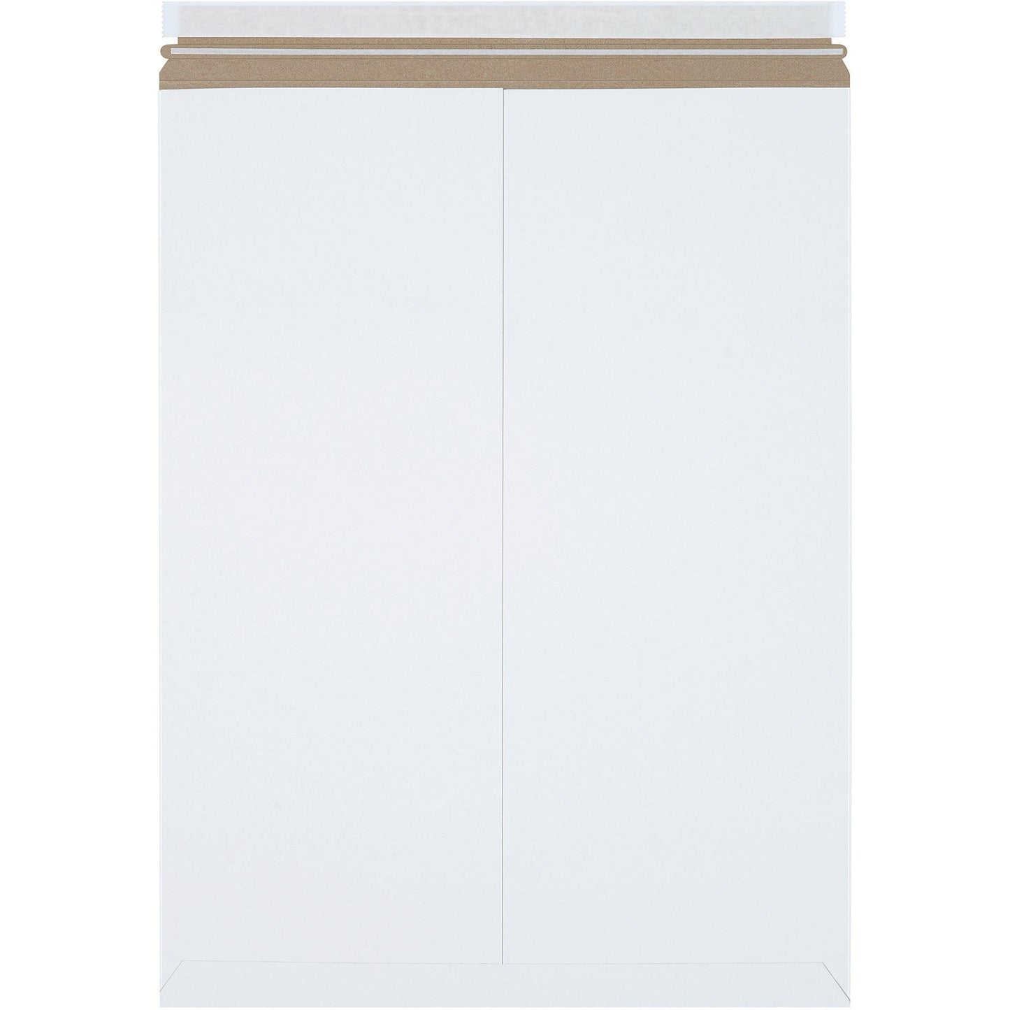 18 x 24" White Self-Seal Stayflats Plus® Mailers - RM11PS