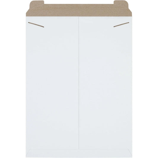 18 x 24" White Stayflats® Mailers - RM11W Box Packaging Partner