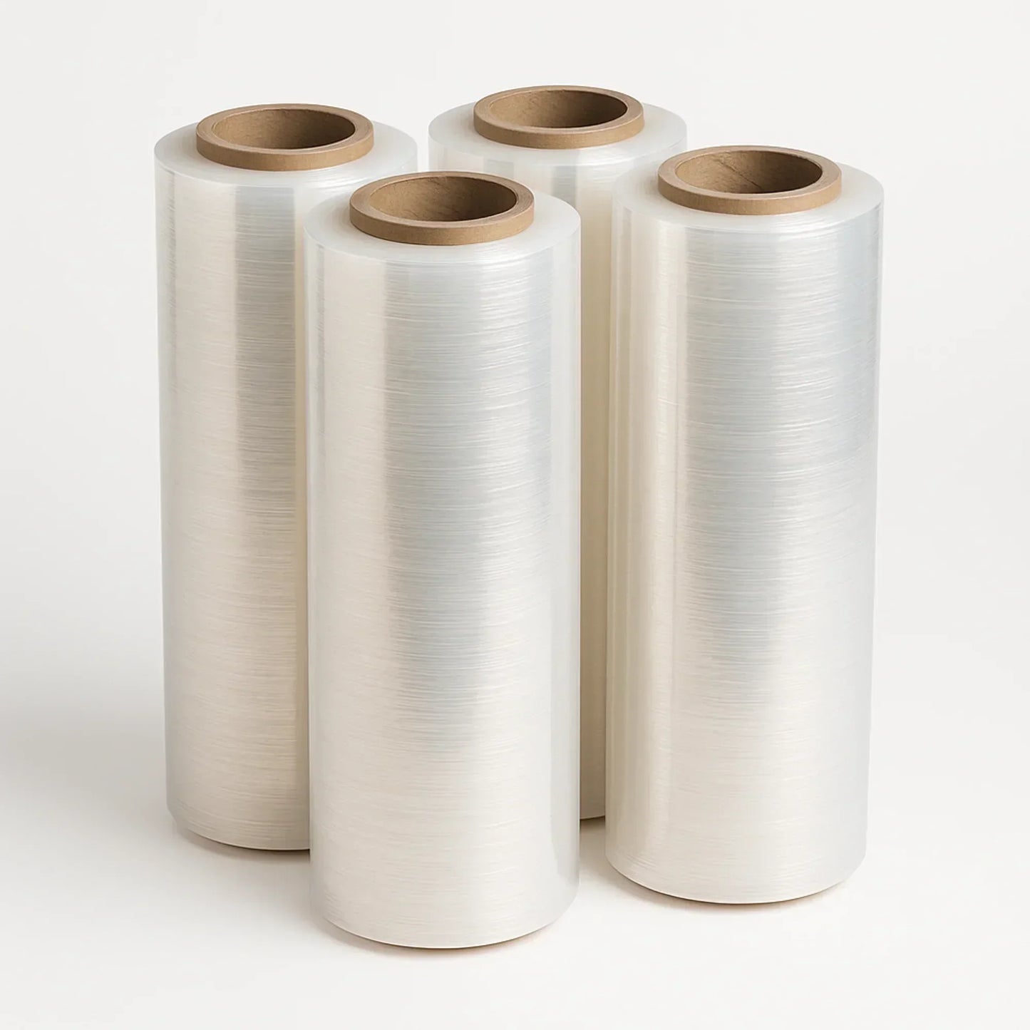 18" x 55 Gauge x 1500' Engineered Hand Stretch Film - SFE1805515 Baumrucker