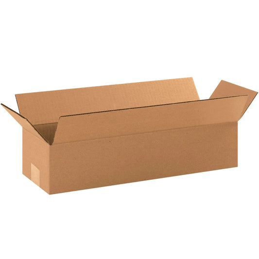 18 x 6 x 4" Long Corrugated Boxes - 1864 Box Packaging Partner