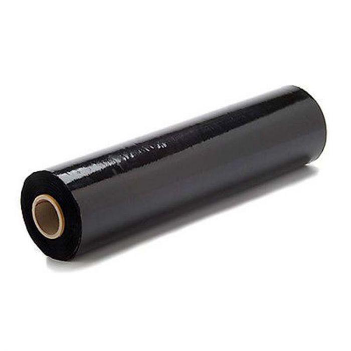 18’ X 80 Ga Black Hand Grade Stretch Film - 516-HT0801815