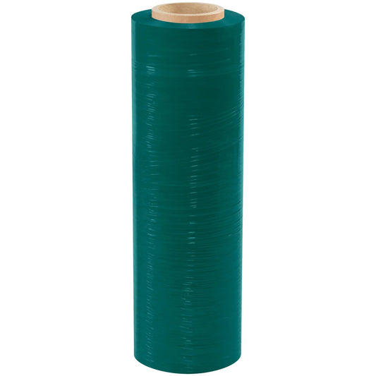 18" x 80 Gauge x 1500' Green Cast Hand Stretch Film - SF188CGREEN Box Packaging Partner