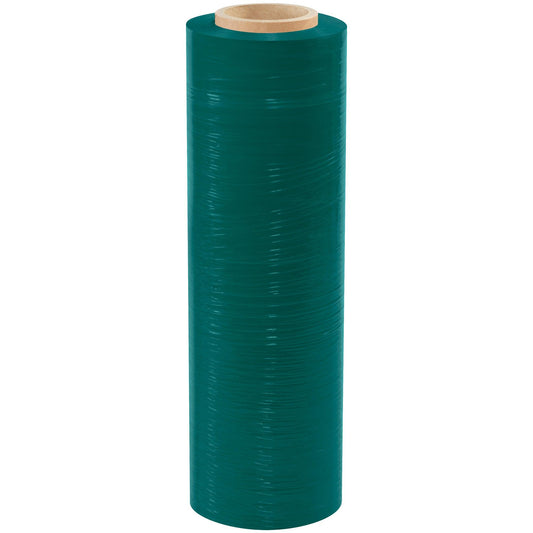 18" x 80 Gauge x 1500' Green Cast Hand Stretch Film - SF188CGREEN