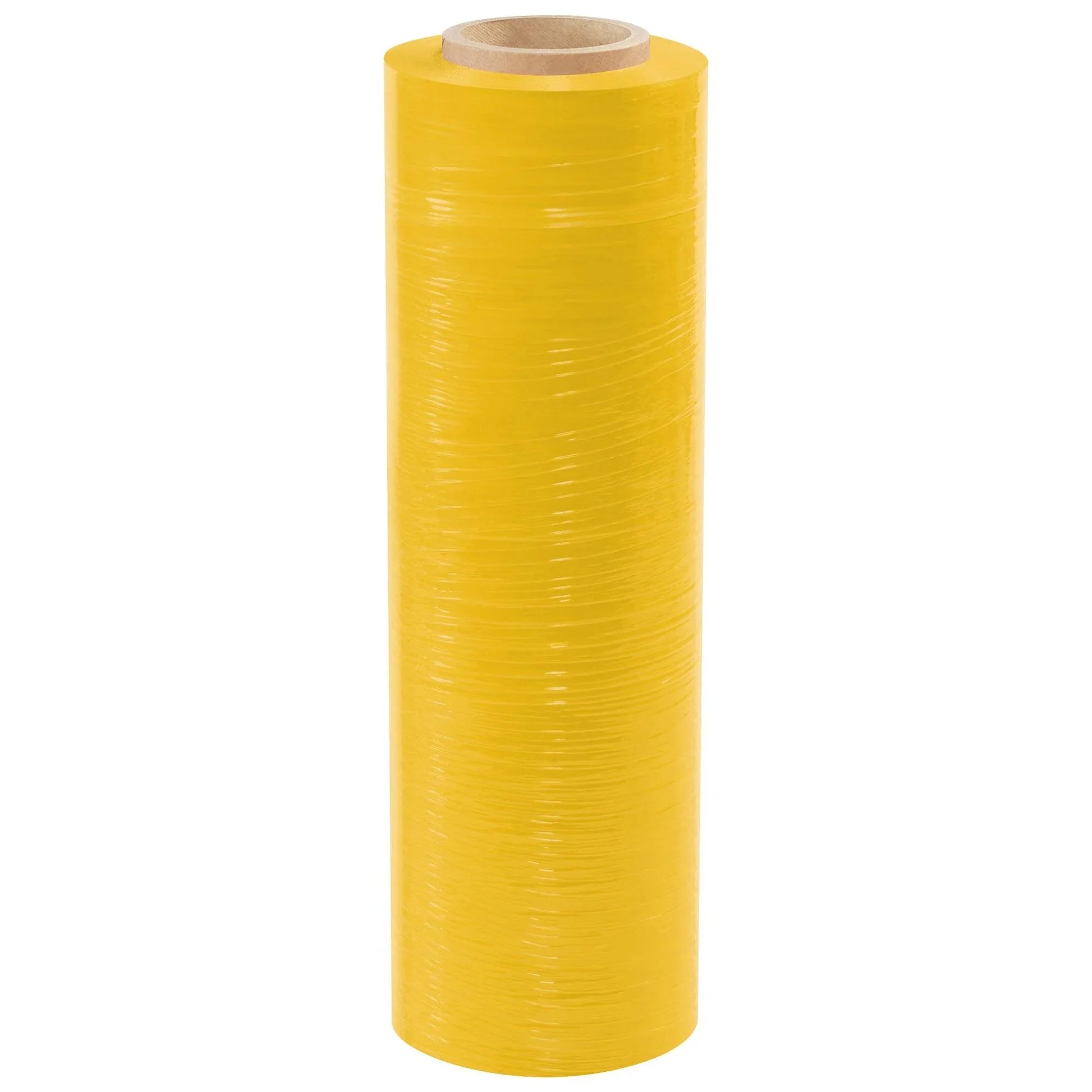 18" x 80 Gauge x 1500' Yellow Cast Hand Stretch Film - SF188CYELLOW Box Packaging Partner