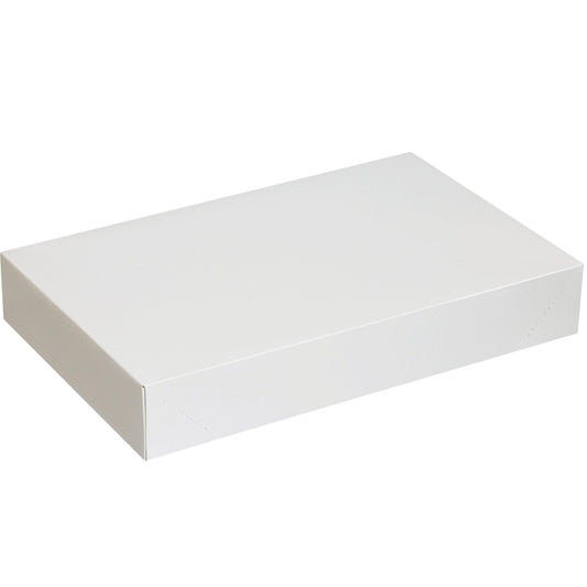 19 x 12 x 3" White Apparel Boxes - AB19123W