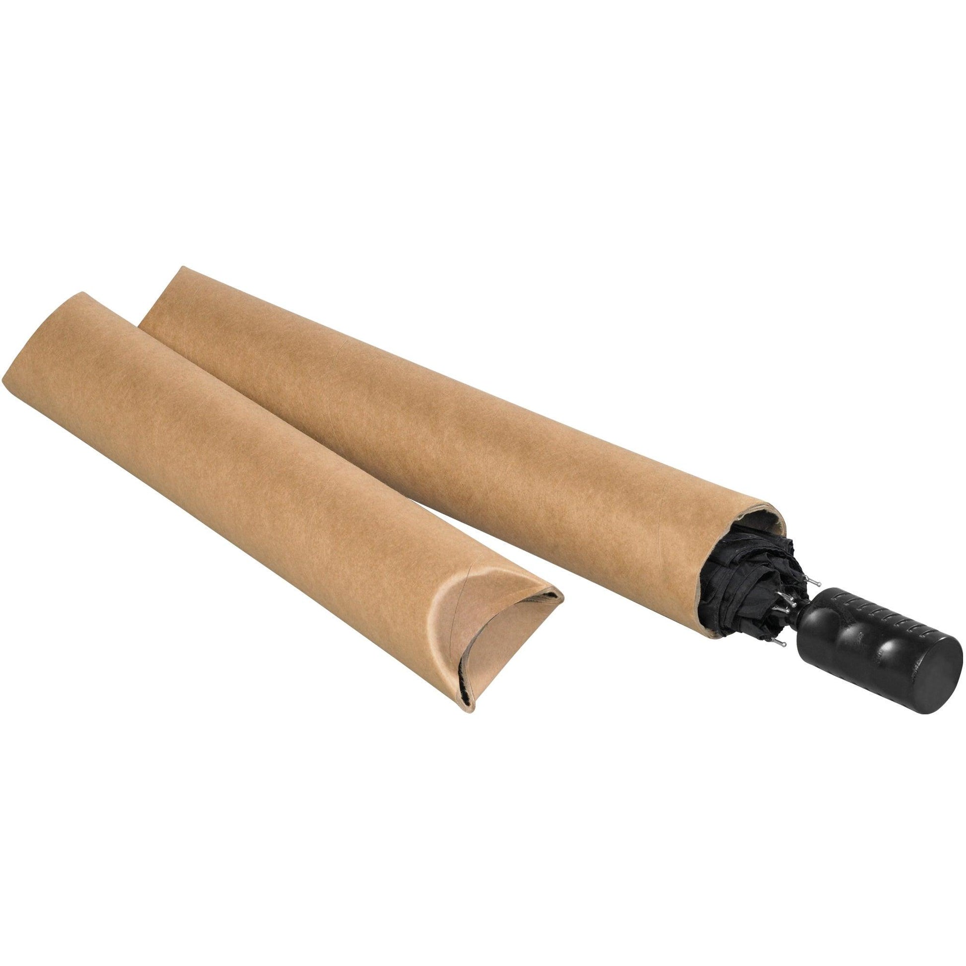 2 1/2 x 30" Kraft Crimped End Tubes - S2530K