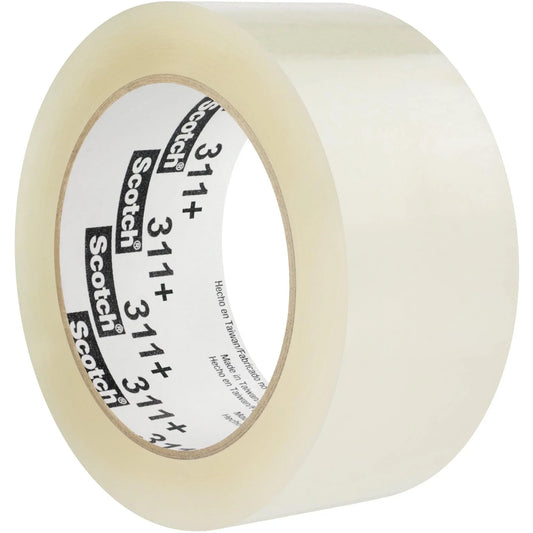 2" x 110 yds. Clear (6 Pack) Scotch® Box Sealing Tape - T9023116PK Box Packaging Partner