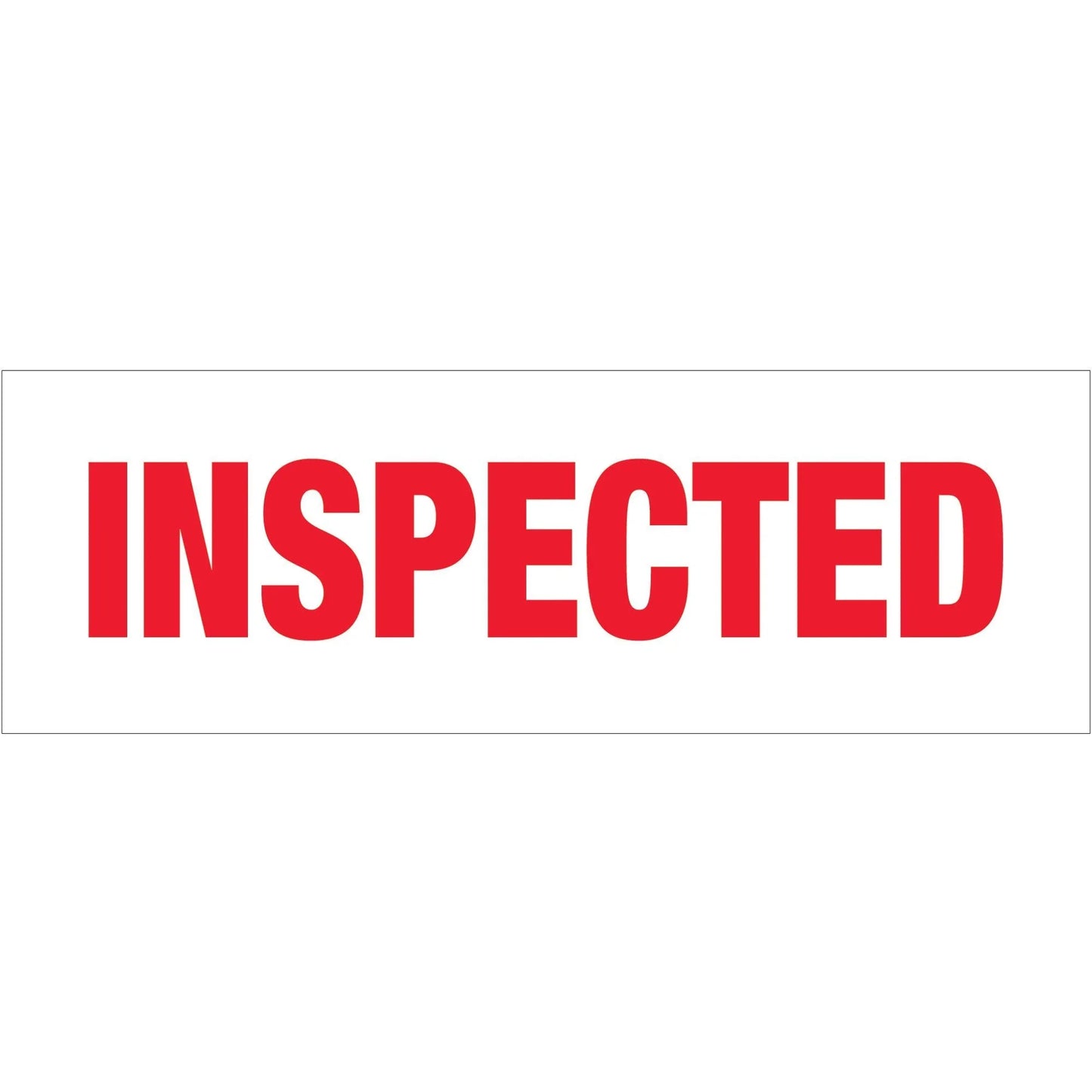 2" x 110 yds. - "Inspected" (18 Pack) Tape Logic® Messaged Carton Sealing Tape - T902P1418PK Box Packaging Partner