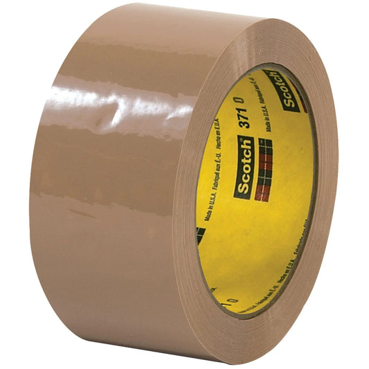 2" x 110 yds. Tan (6 Pack) Scotch® Box Sealing Tape 371 - T902371T6PK Box Packaging Partner