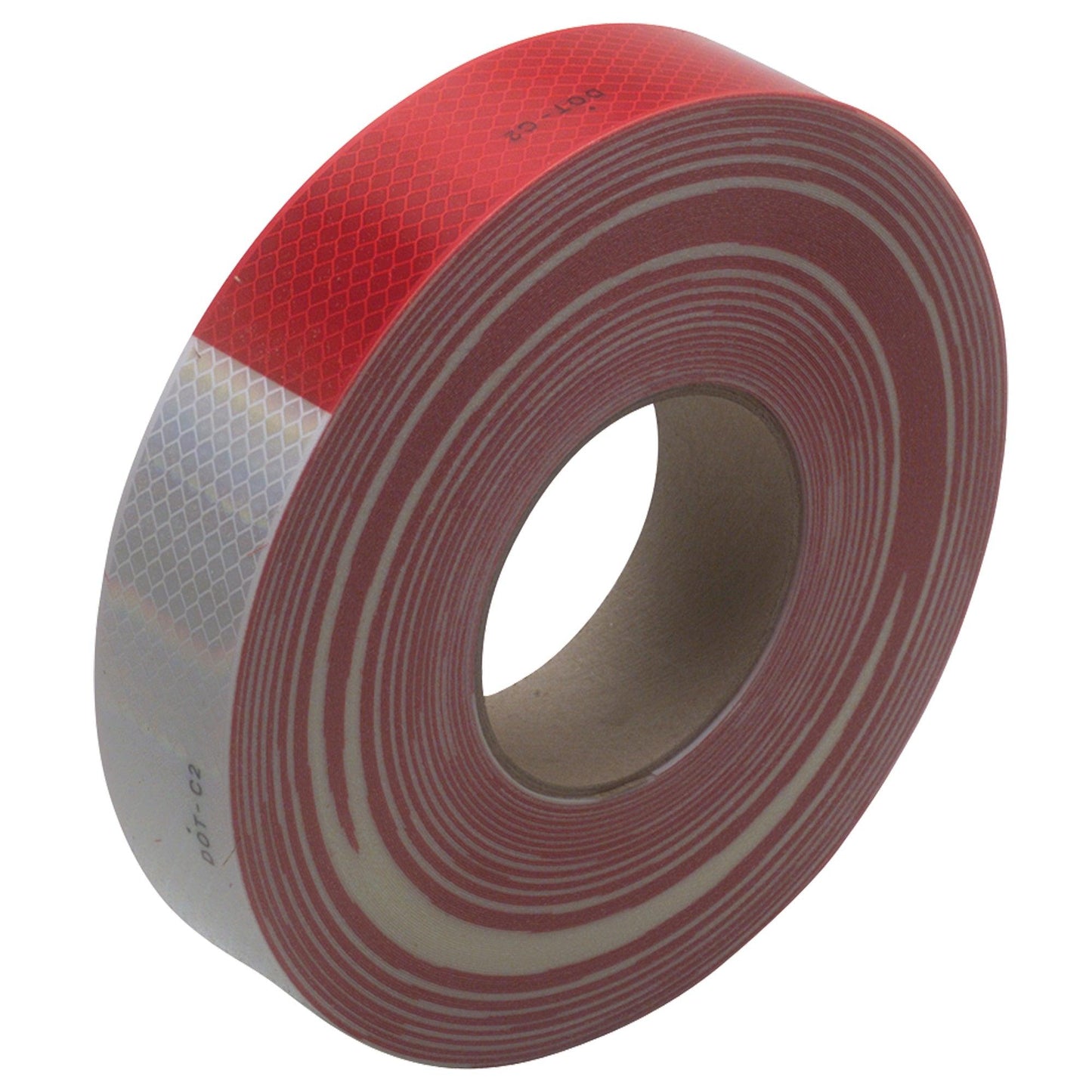 2" x 150' Red/White 3M™ 983 Reflective Tape - T967983R