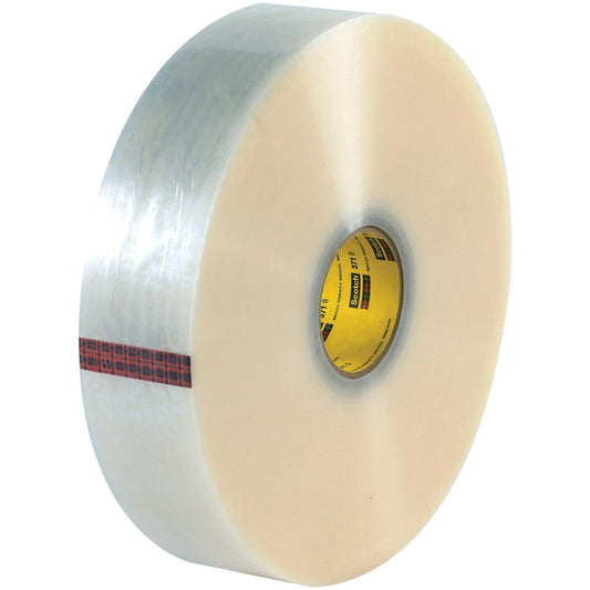 2" x 1500 yds. Clear 3M™ 371 Carton Sealing Tape - T910371 Box Packaging Partner