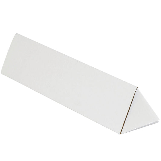 2 x 18 1/4" White Triangle Mailing Tubes - MTM218