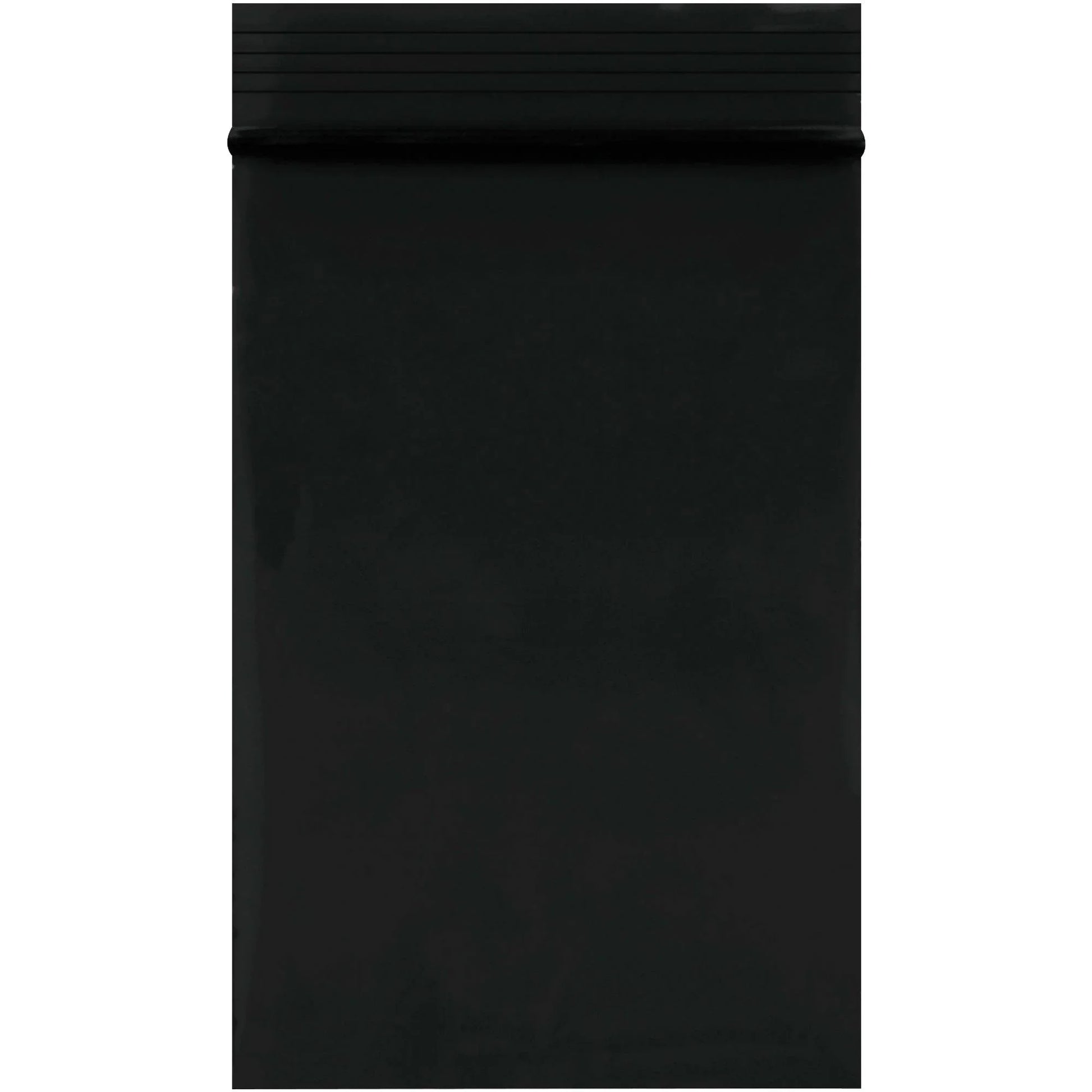 2 x 3" - 2 Mil Black Reclosable Poly Bags - PB3525BK Box Packaging Partner