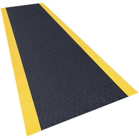 2 x 3' Black/Yellow Premium Anti-Fatigue Mat - MAT251BY