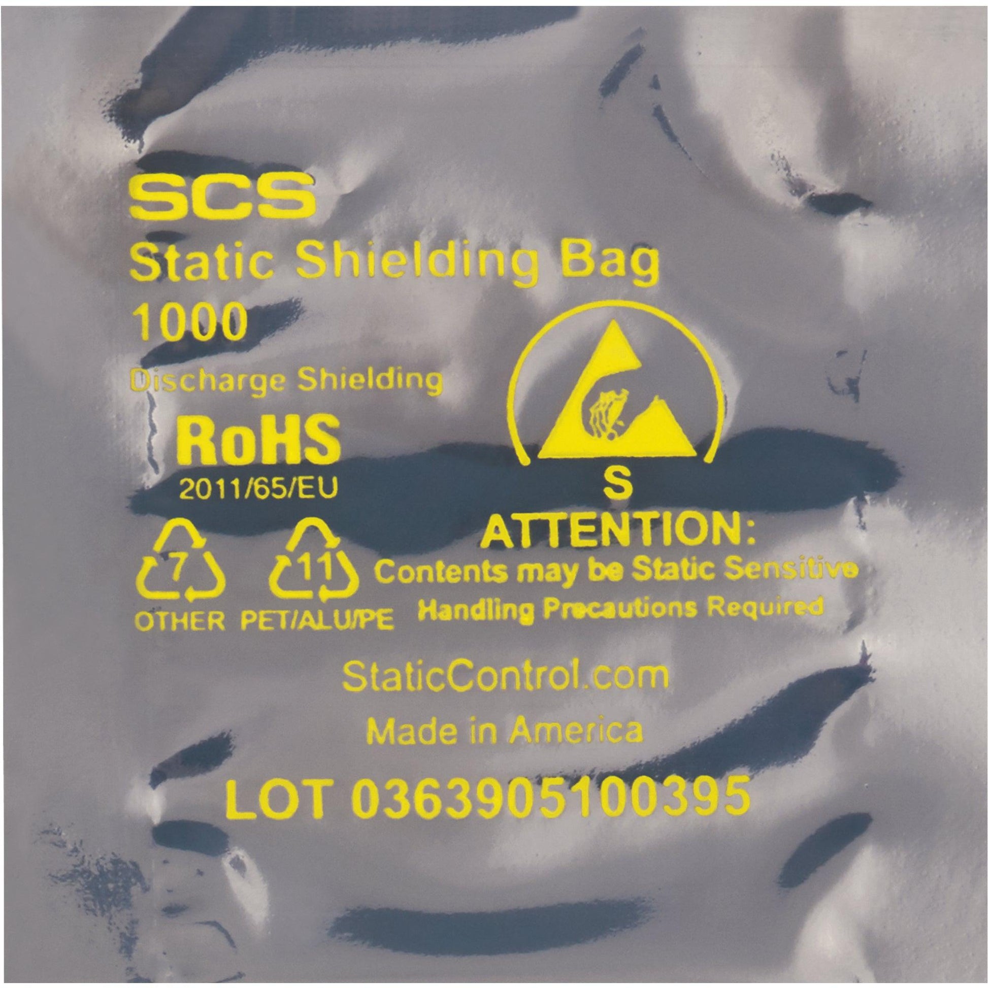 2 x 3" Open End Static Shielding Bags - STC101