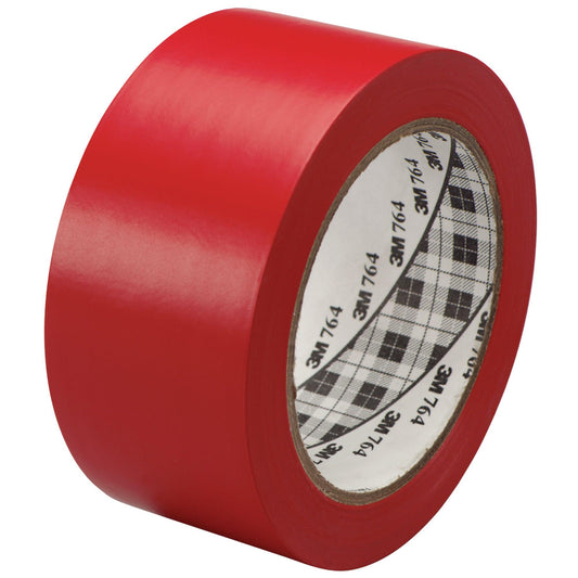 2" x 36 yds. Red 3M General Purpose Vinyl Tape 764 - T967764R