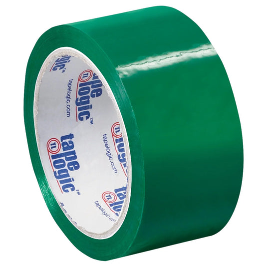 2" x 55 yds. Green (18 Pack) Tape Logic® Carton Sealing Tape - T90122G18PK Box Packaging Partner