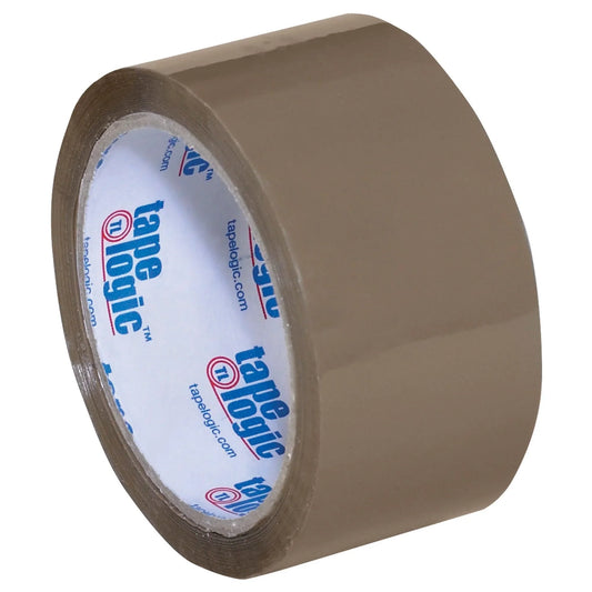 2" x 55 yds. Tan (6 Pack) Tape Logic® #400 Industrial Tape - T901400T6PK Box Packaging Partner