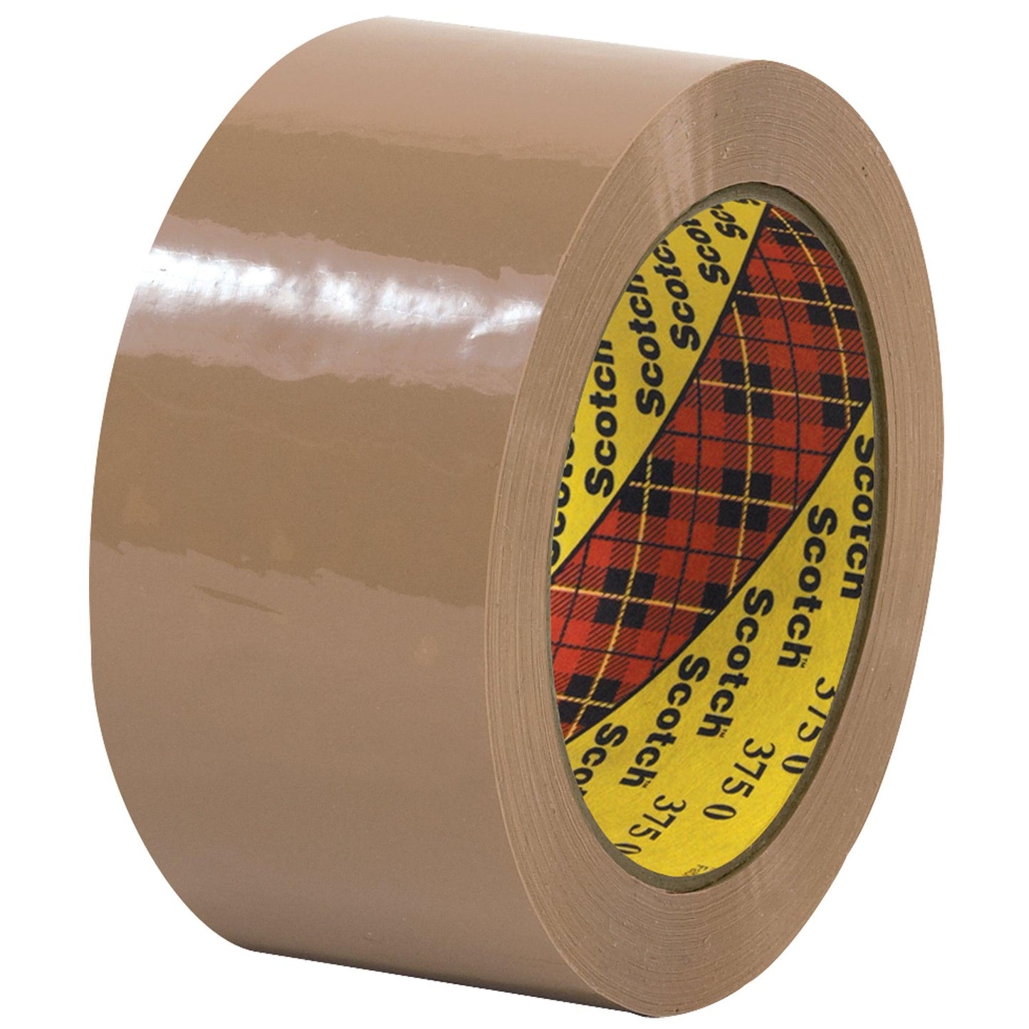 2" x 55 yds. Tan Scotch® Box Sealing Tape 375 - T901375T