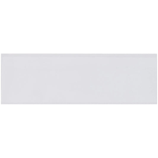2 x 6" Open-Edge™ Plastic Label Holders - LH104 Box Packaging Partner