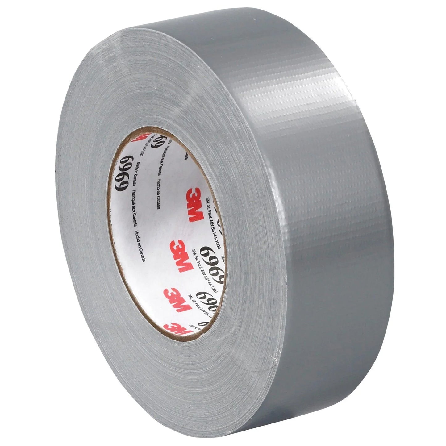 2" x 60 yds. Silver 3M™ 6969 Duct Tape - T9876969 Box Packaging Partner