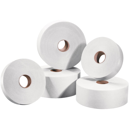 2" x 600' White Tape Logic® #6000 Non Reinforced Water Activated Tape - T26000W