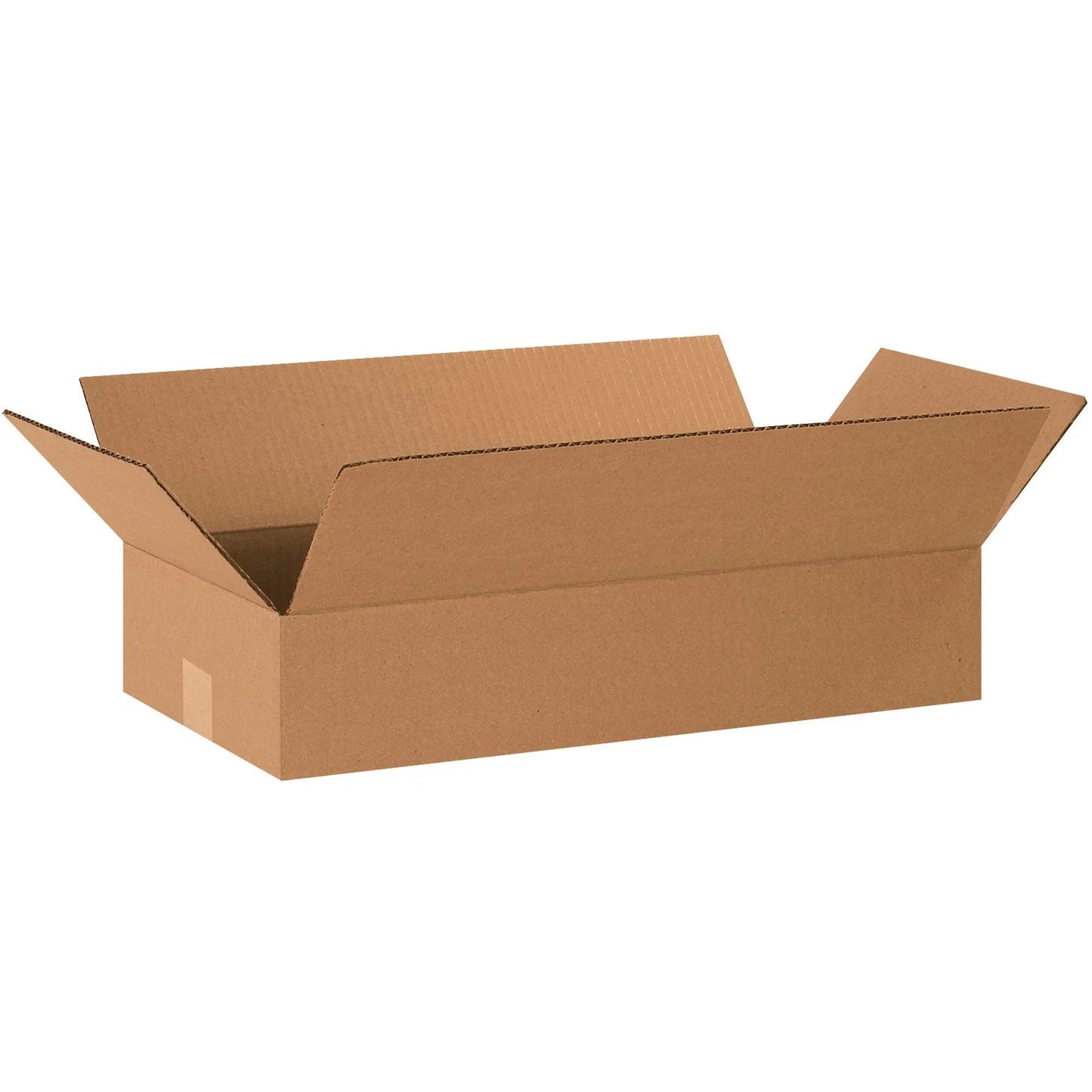 20 x 10 x 4" Flat Corrugated Boxes - 20104 Box Packaging Partner