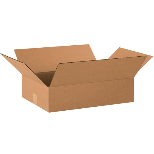 20 x 14 x 4" Flat Corrugated Boxes - 20144