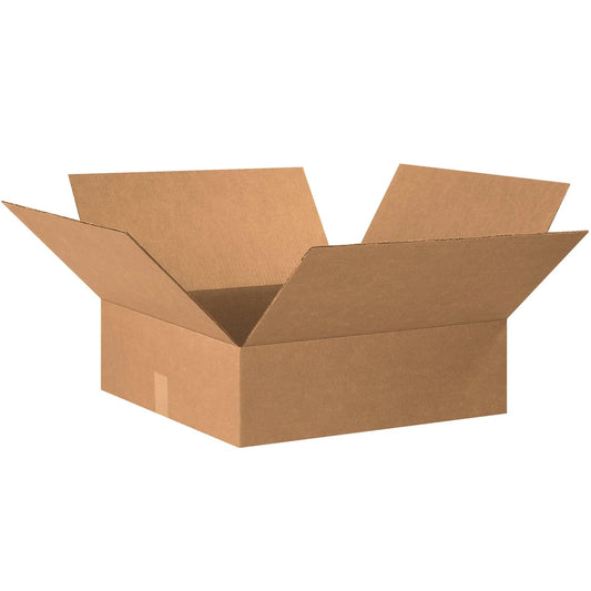 20 x 20 x 6" Flat Corrugated Boxes - 20206 Box Packaging Partner
