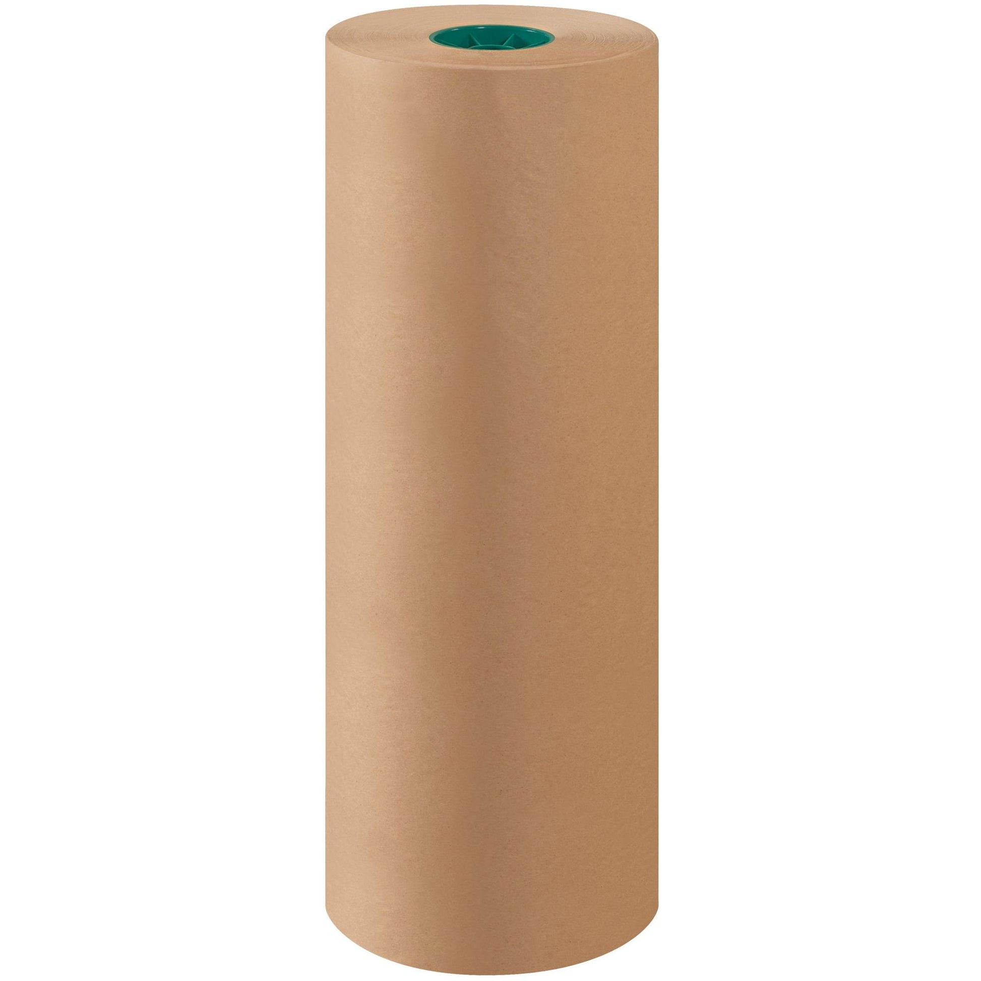 24" - 30 lb. Virgin Kraft Paper Rolls - KP2430V