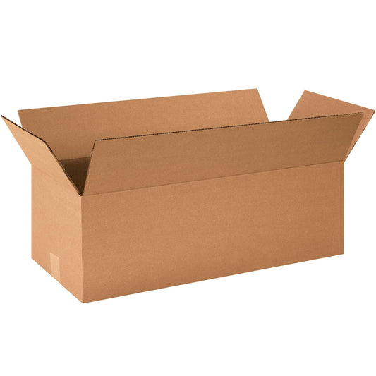 24 x 10 x 8" Long Corrugated Boxes - 24108