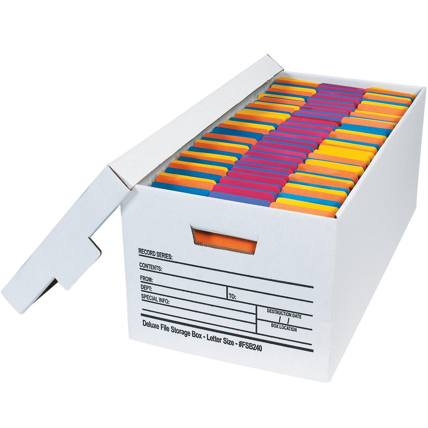 24 x 12 x 10" Deluxe File Storage Boxes - FSB240