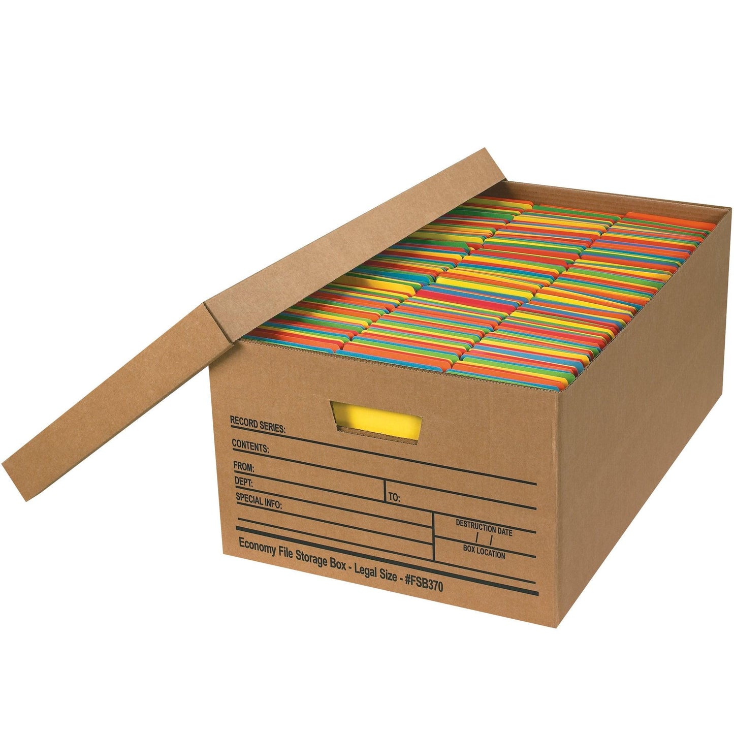 24 x 15 x 10" Economy File Storage Boxes - FSB370