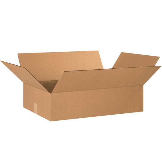 24 x 16 x 6" Flat Corrugated Boxes - 24166