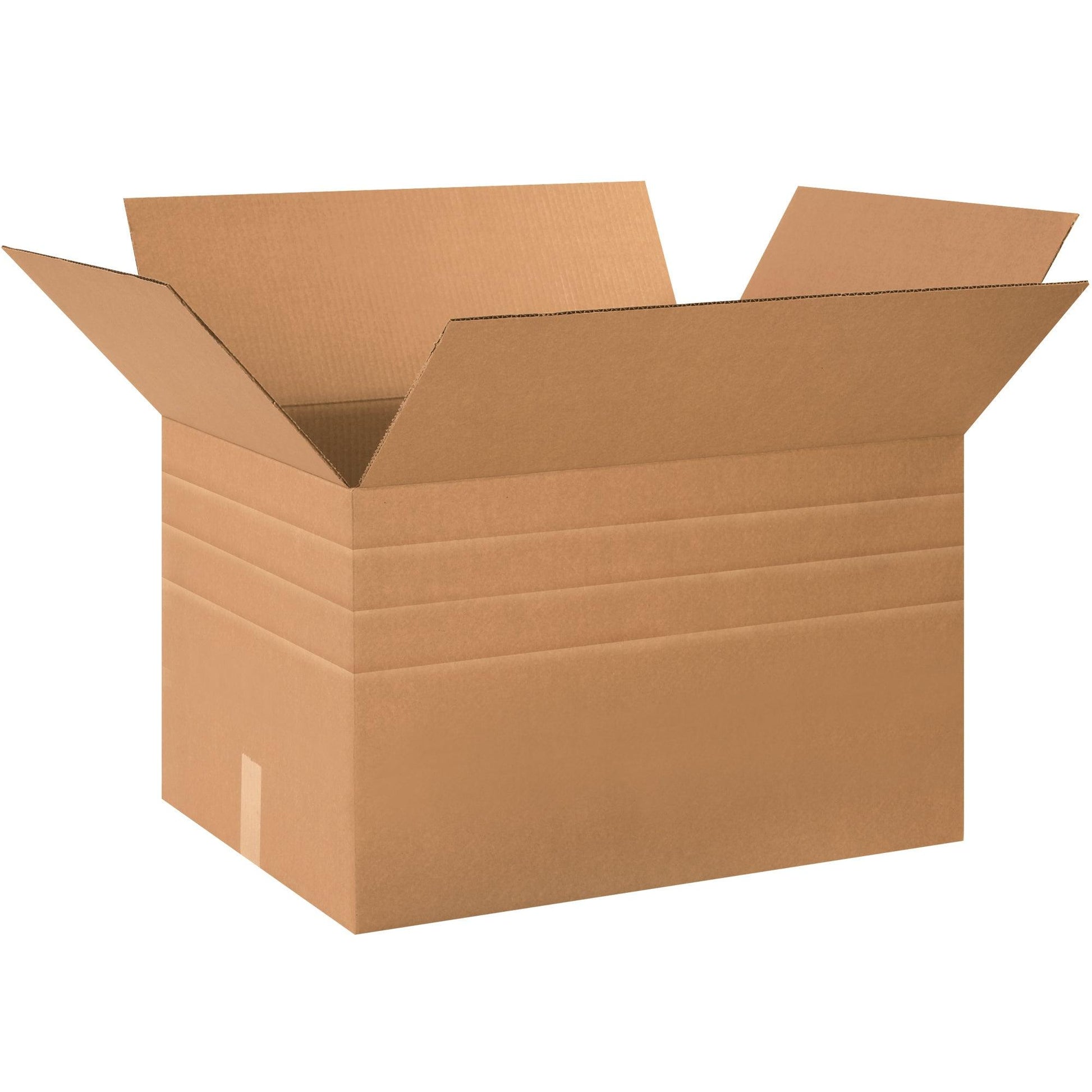 24 x 18 x 18" Multi-Depth Corrugated Boxes - MD241818