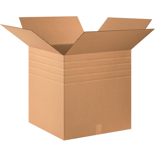 24 x 24 x 24" Multi-Depth Corrugated Boxes - MD242424