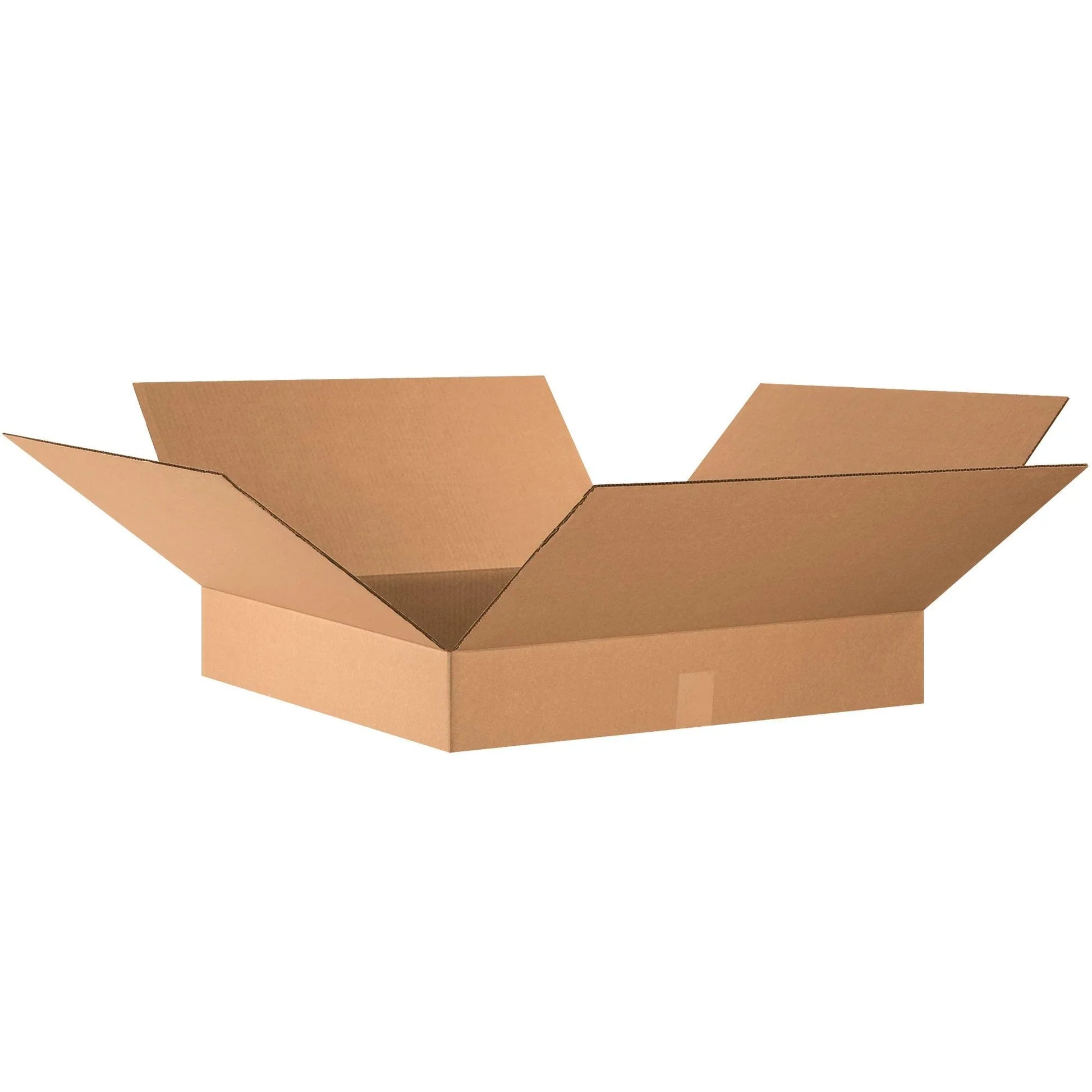 24 x 24 x 4" Flat Corrugated Boxes - 24244 Box Packaging Partner