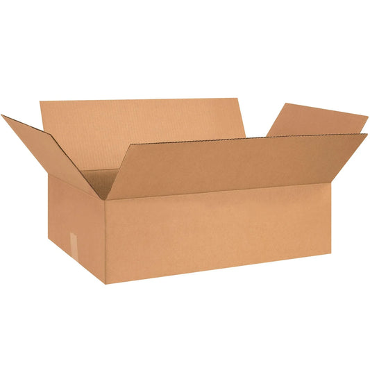 26 x 15 x 5" Flat Corrugated Boxes - 26155 Box Packaging Partner