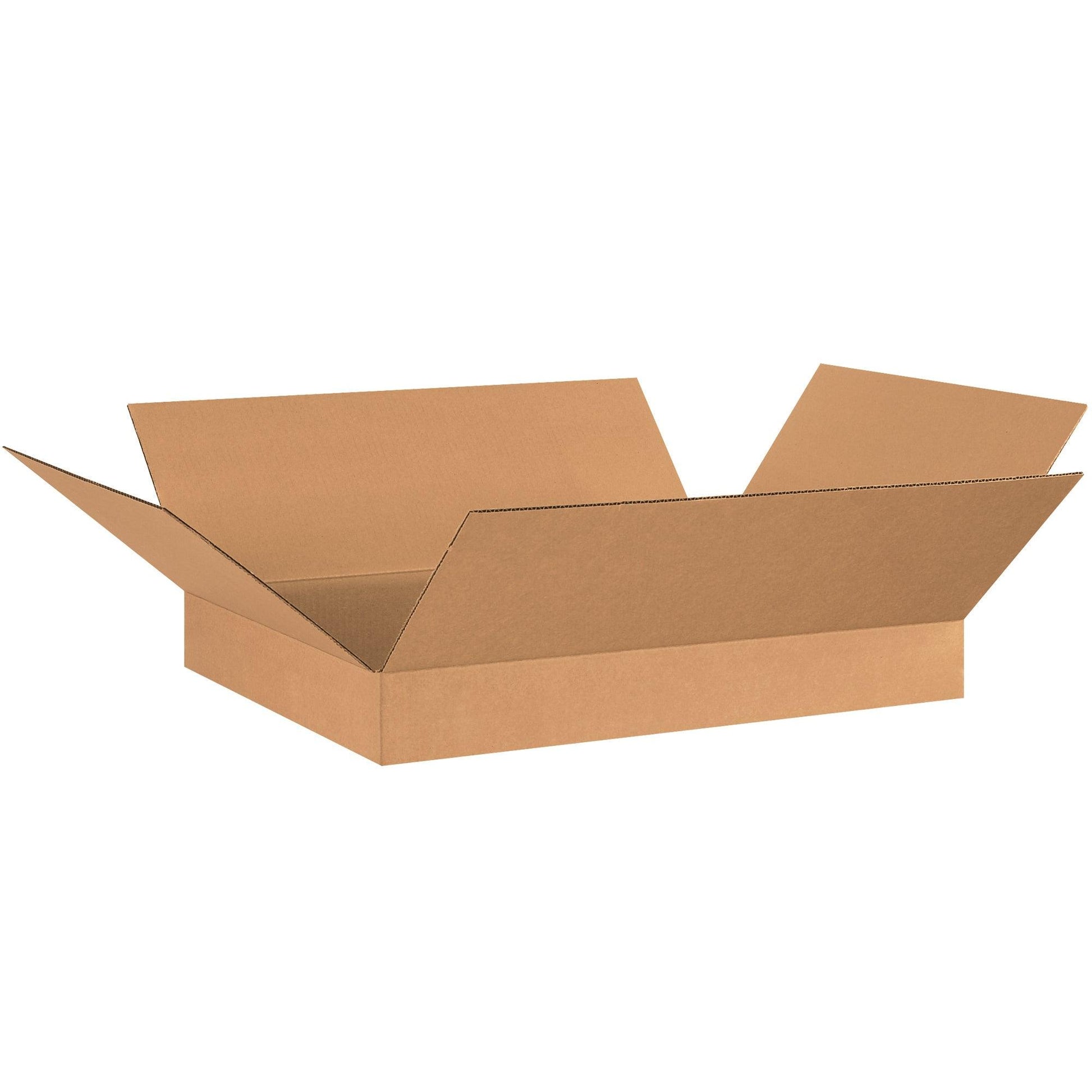 26 x 20 x 4" Flat Corrugated Boxes - 26204