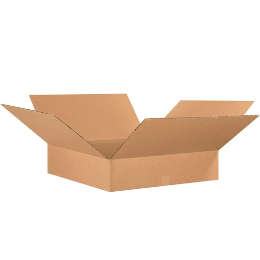 26 x 26 x 6" Flat Corrugated Boxes - 26266 Box Packaging Partner