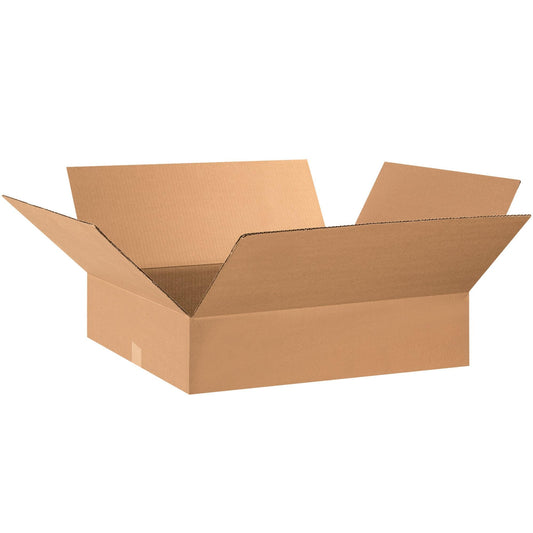 28 x 16 x 5" Flat Corrugated Boxes - 28165