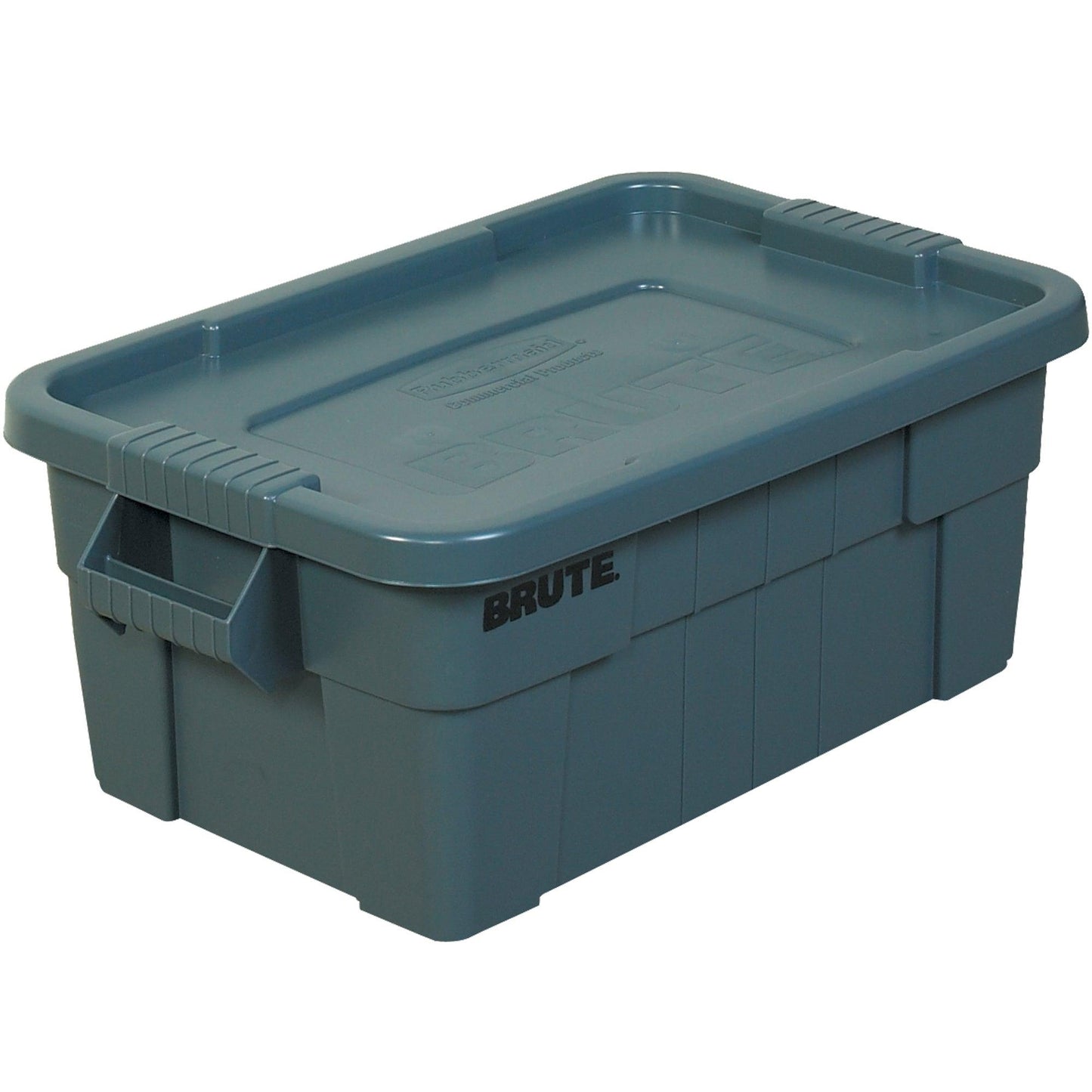 28 x 18 x 11" Gray Brute® Totes with Lid - RUB115