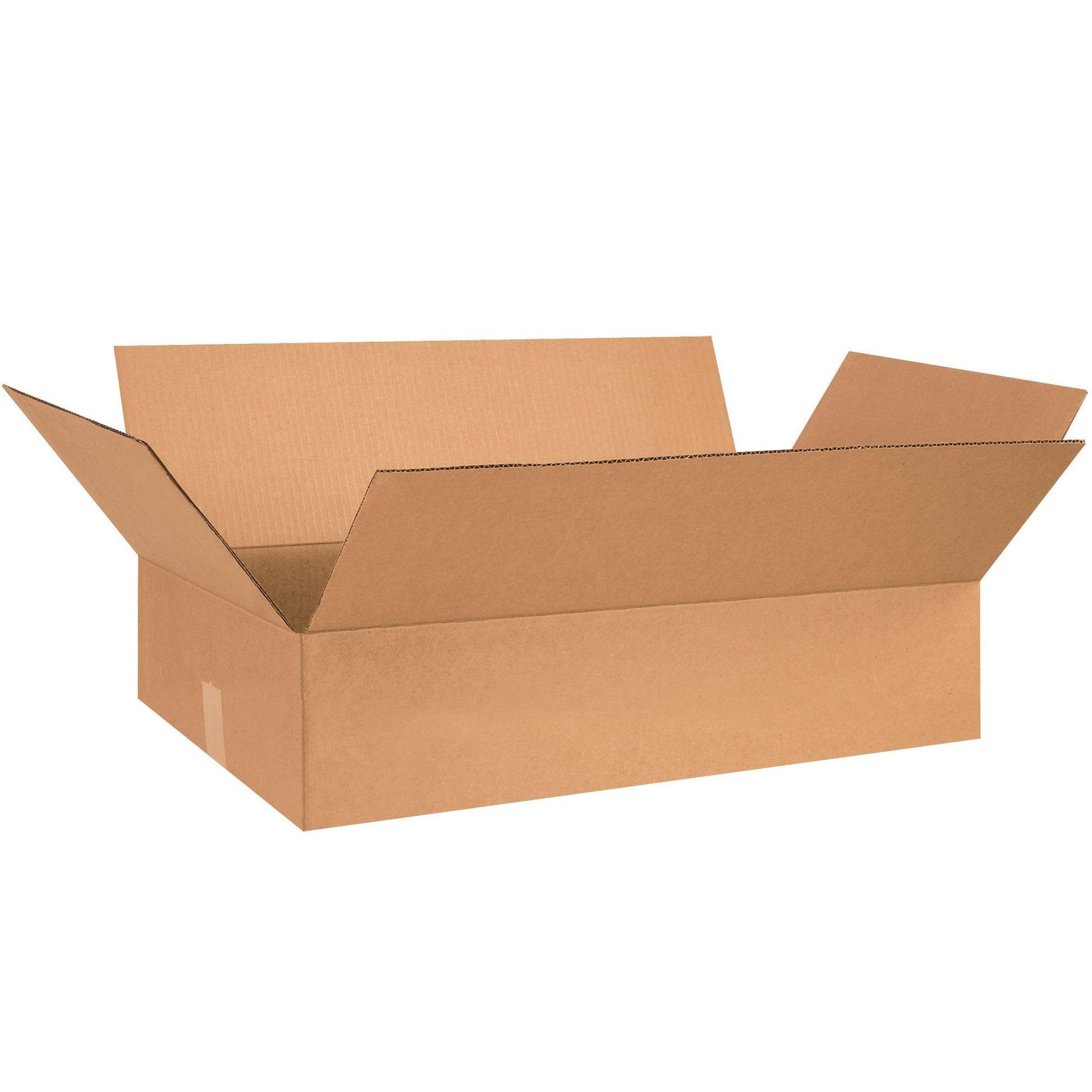 28 x 18 x 6" Flat Corrugated Boxes - 28186