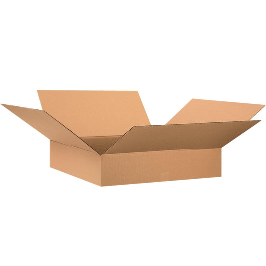 28 x 28 x 6" Flat Corrugated Boxes - 28286