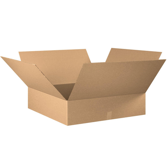 28 x 28 x 8" Flat Corrugated Boxes - 28288