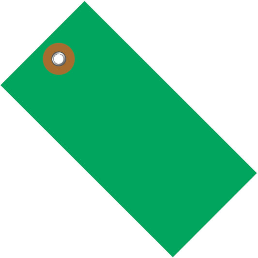 3 3/4" x 1 7/8" Green Tyvek® Shipping Tag - G14031C