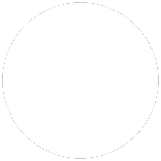 3" Circles - White Removable Labels - DL1492WH