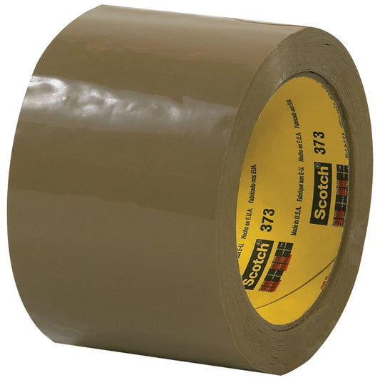 3" x 110 yds. Tan (6 Pack) Scotch® Box Sealing Tape 373 - T9055373T6PK Box Packaging Partner