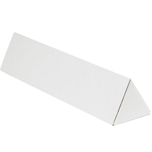 3 x 24 1/4" White Triangle Mailing Tubes - MTM324